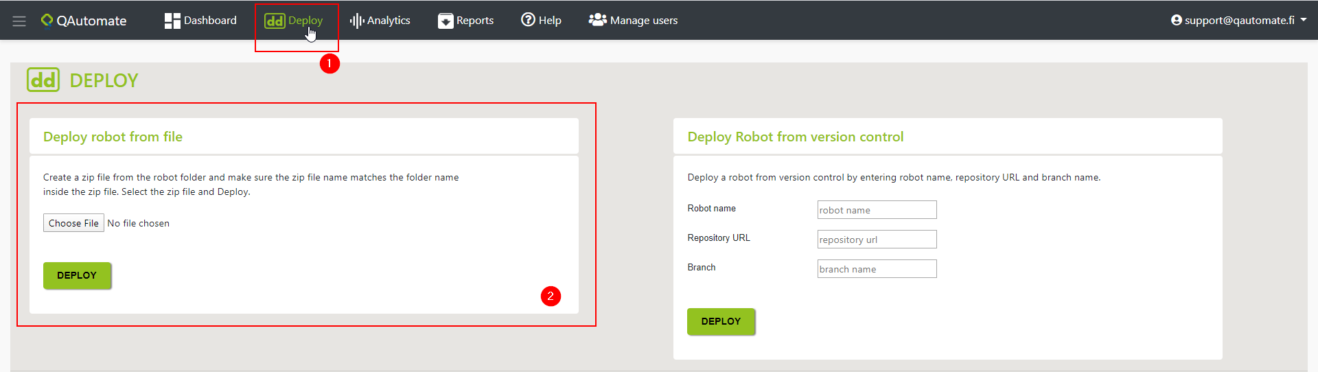 Deploy_webpage